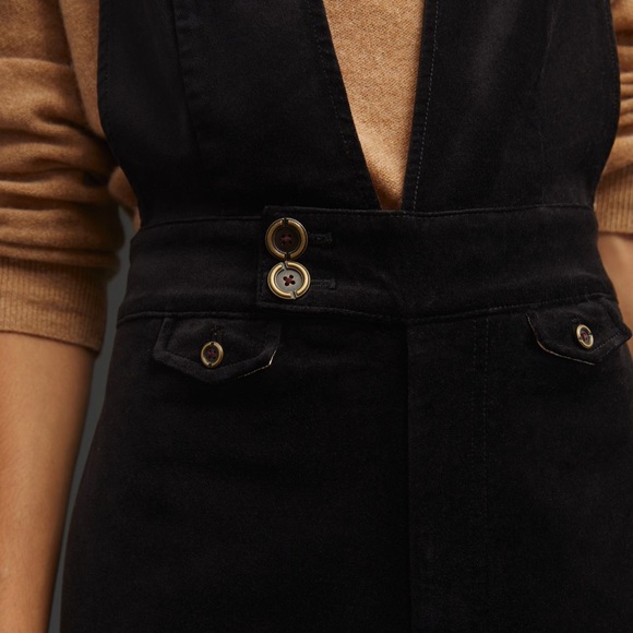 Anthropologie Pilcro Deep V Cord Jumpsuit - Picture 4 of 10